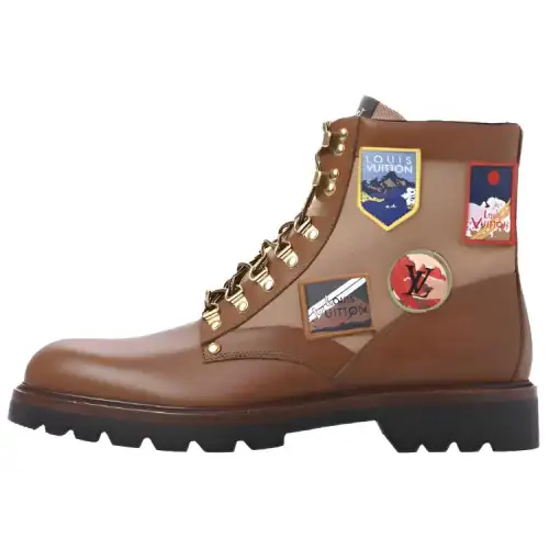 LOUIS VUITTON Oberkampf Ankle Boot 'Cognac'
