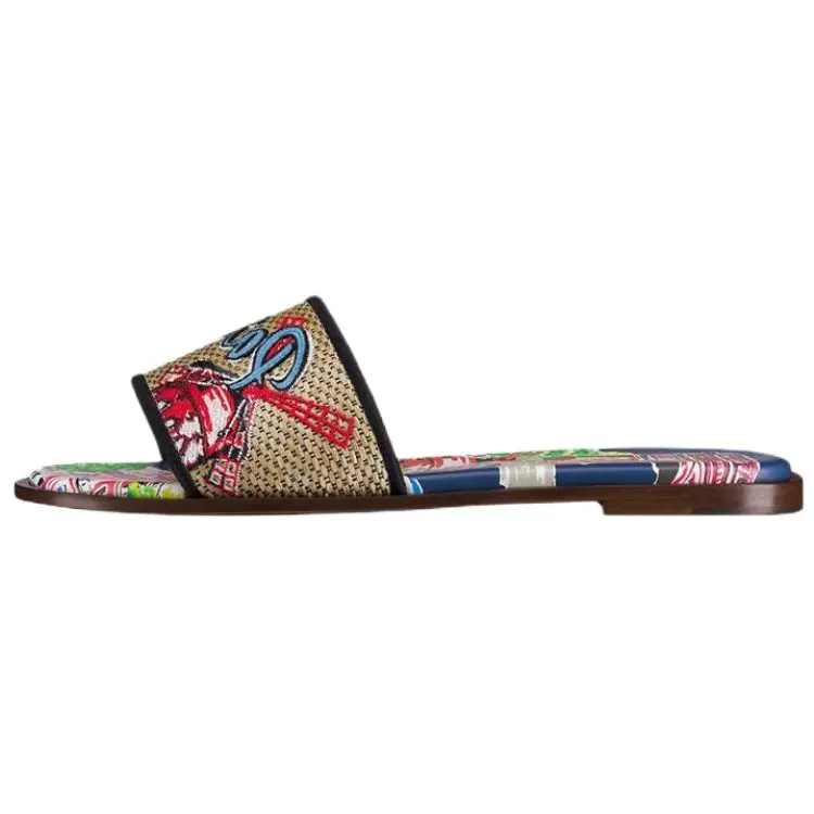 DIOR Dway Slide Slippers Women's Multicolor