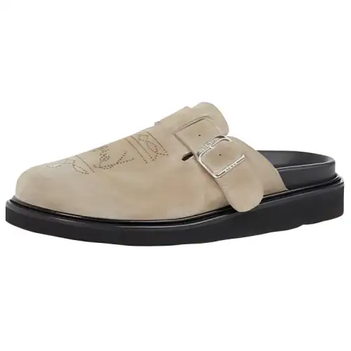 KENZO Closed Toe Slippers, Birkenstock Shoes Men's Light Umber