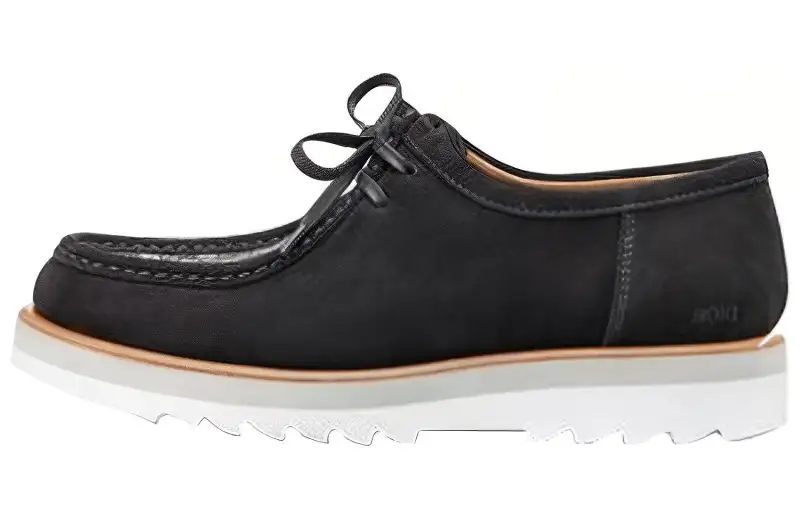 DIOR Lace Up Casual Shoes Men's Black