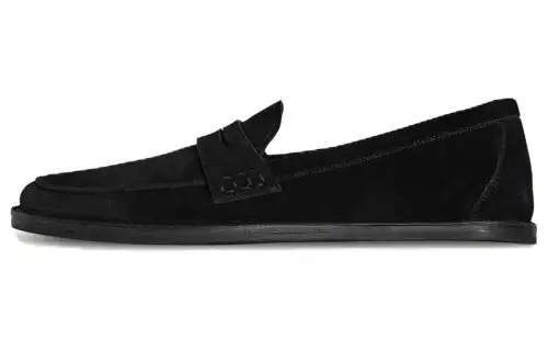 THE ROW Leather Casual Shoes Men's Black