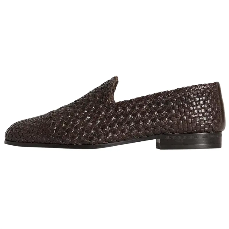 THE ROW Davis Interwovened Loafers Women's