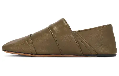 LOEWE Toy Leather Casual Shoes Women's Brown