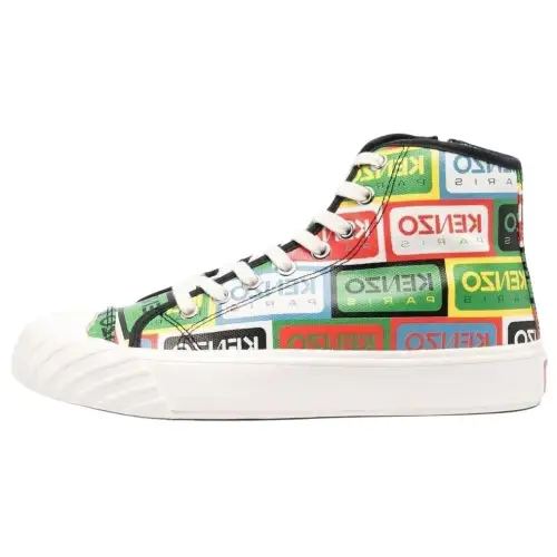 KENZO Logo-print High-top Sneakers