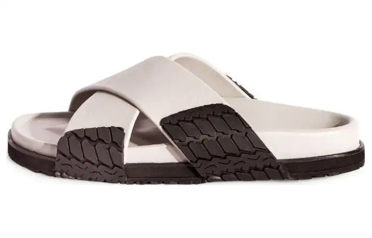 OFF-WHITE Deck Leather Slides