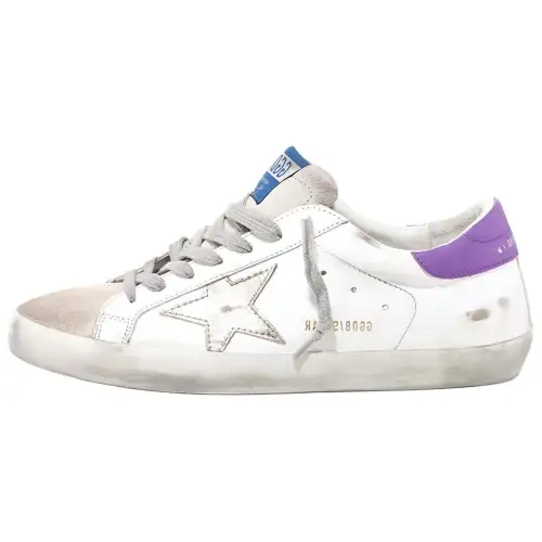 Golden Goose Super Star Low top Stylish Skateboarding Shoes Men's White