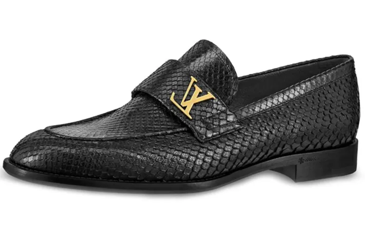 LOUIS VUITTON Saint Germain Casual Shoes Men's Black