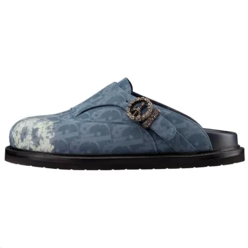 DIOR Closed Toe Slippers Men's Blue