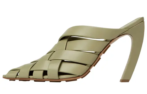 Bottega Veneta Alfie Heeled Mules Women's