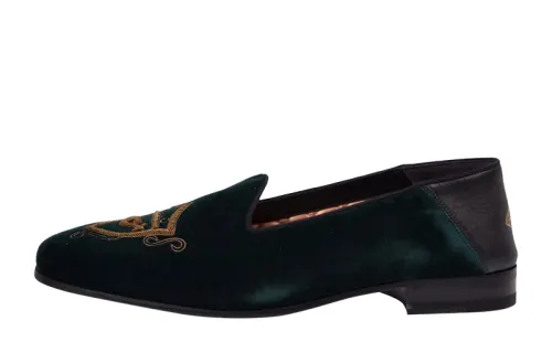GUCCI Casual Shoes Men's Blue Green