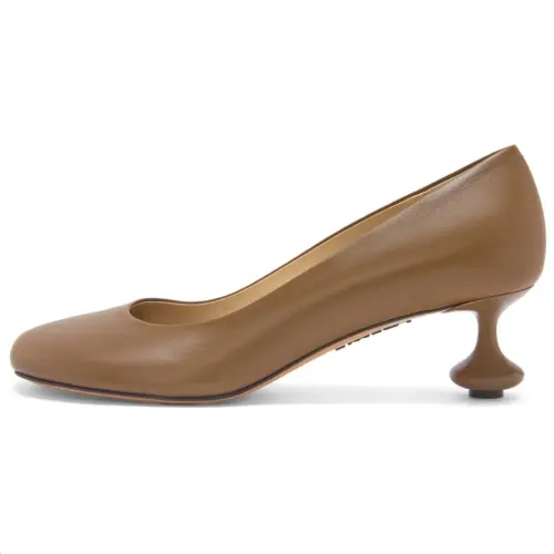 LOEWE Toy Irregular Heel High Heels 4.5cm Women's Light Brown