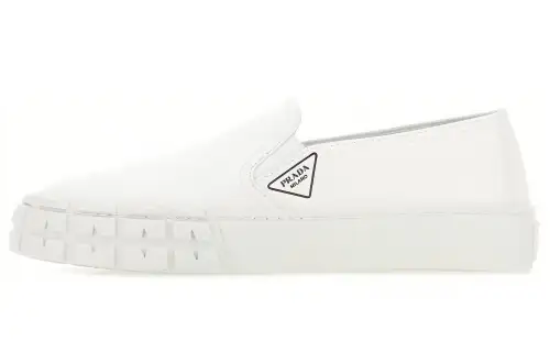 PRADA Wheel Casual Shoes Women's White
