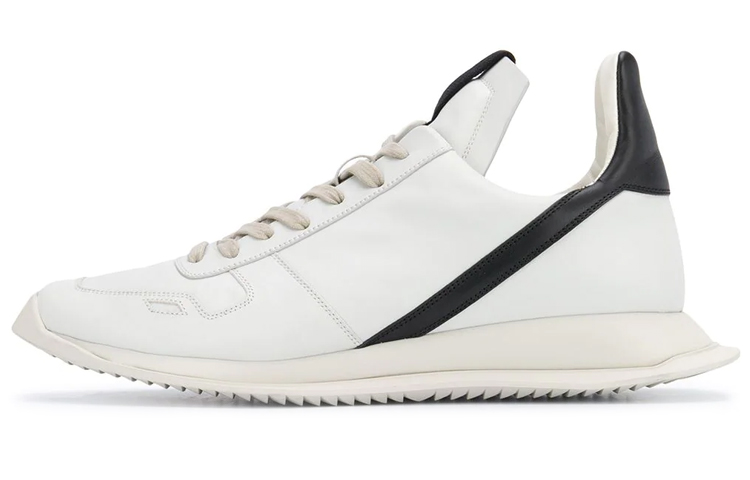 RICK OWENS/RO Tecuatl Maximal Runner Leather Sports Lifestyle Casual Shoes Men's White