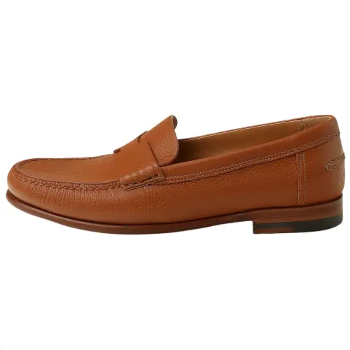 HERMES Kennedy Casual Shoes Women's Brown