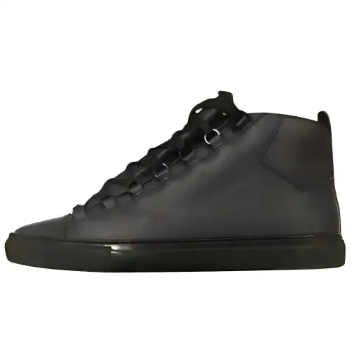 Balenciaga Arena Mid top Skateboard Shoes Men's Black