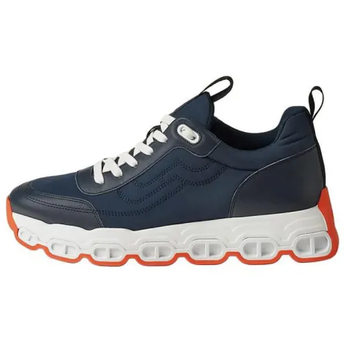 HERMES Chaine D'Ancre Casual Shoes Men's Dark Blue