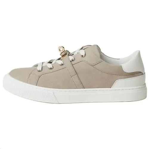 HERMES Day Low top Skateboard Shoes Women's Beige