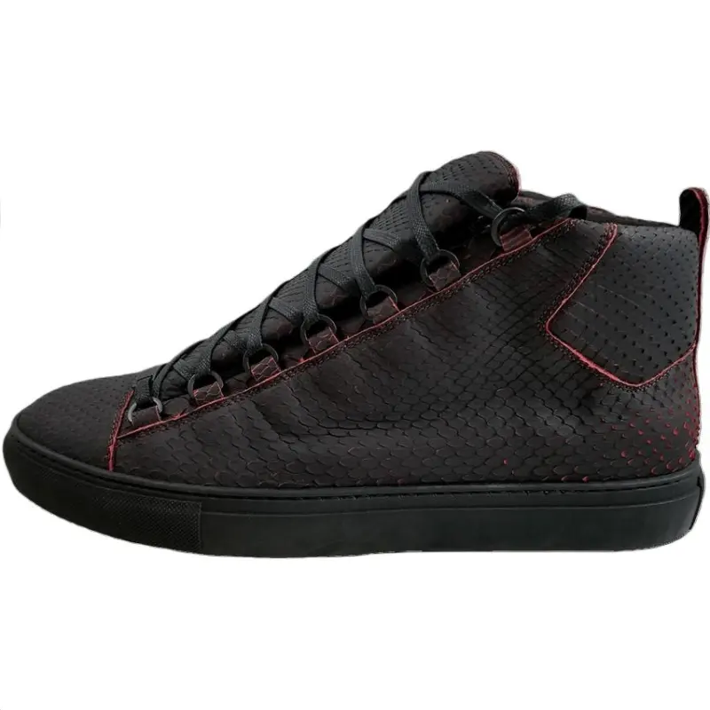 Balenciaga Arena Mid top Skateboard Shoes Men's Black