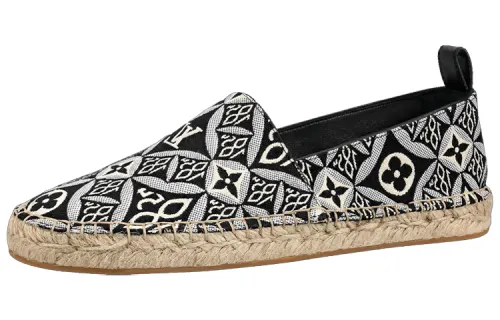 LOUIS VUITTON Starboard Fabric Casual Shoes Women's