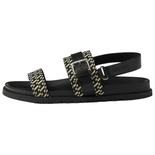 HERMES Beach Sandals Men's Black