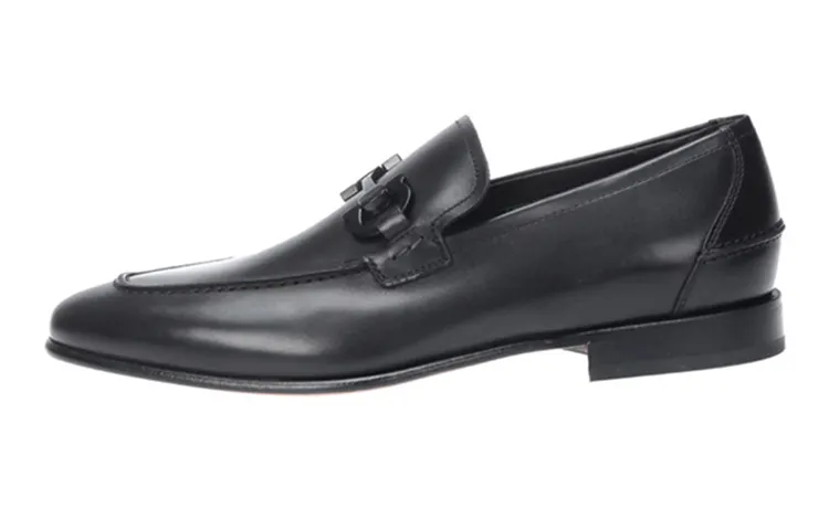 FERRAGAMO Davis Casual Shoes Men's Black