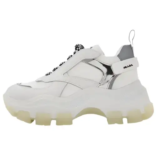 PRADA Pegasus Low top Chunky Sneakers Women's White