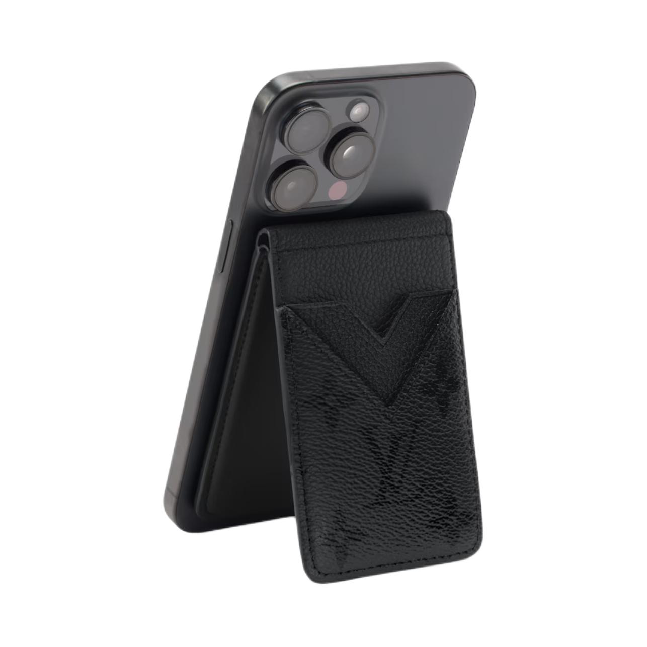 Мужской кошелек Louis Vuitton Compact Magnet (черный) — фото 6