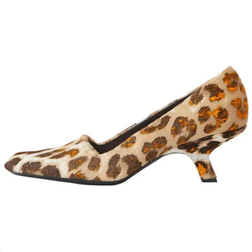 Bottega Veneta Boogie Irregular Heel High Heels 5.5cm Women's Brown