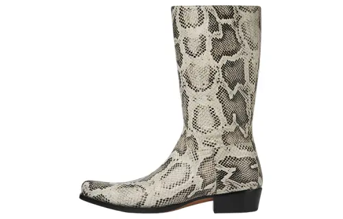 Bottega Veneta Puddle Pointed Toe Ankle Boots Men's Umber