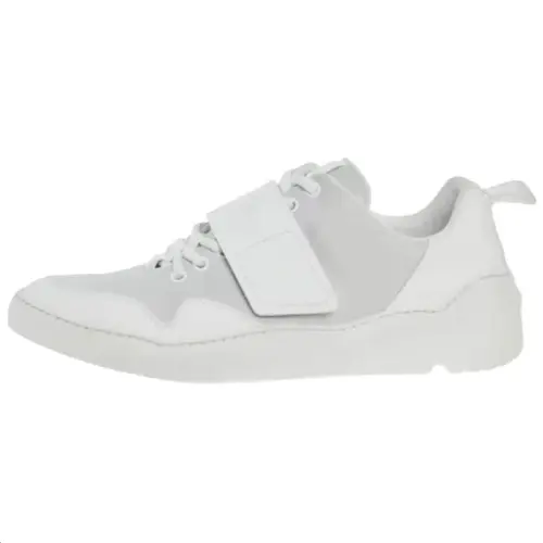 DIOR Leather Low top Casual Shoes Men's White