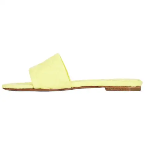 Bottega Veneta Amy Slide Slippers Women's Yellow