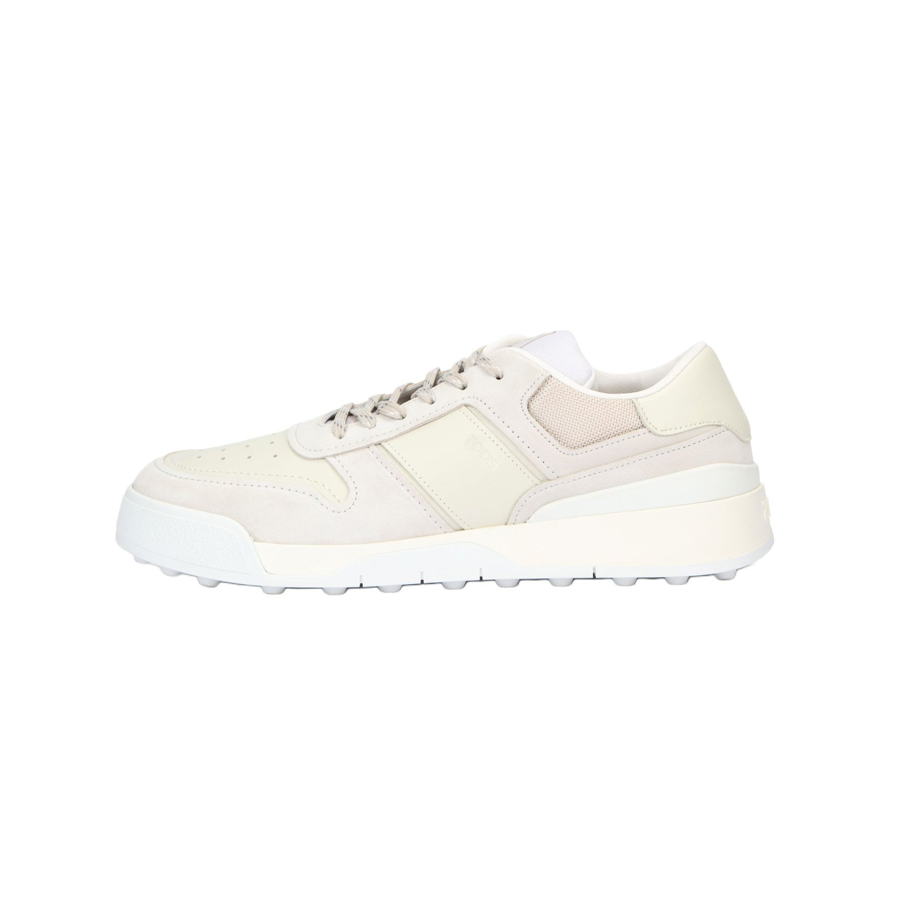 TOD'S Logo Embossed Panelled Lace Up Sneakers