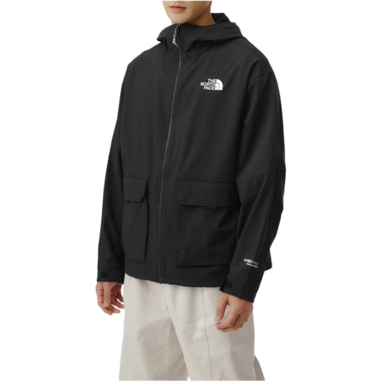 Мужская куртка The North Face (черная) — фото 4