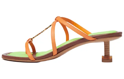 Jacquemus Pralu 45mm Leather Sandals