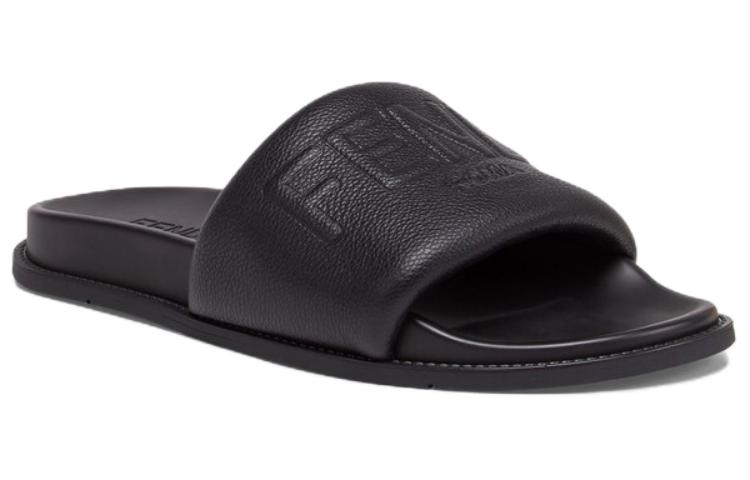 FENDI Roma Logo Embossed Slides