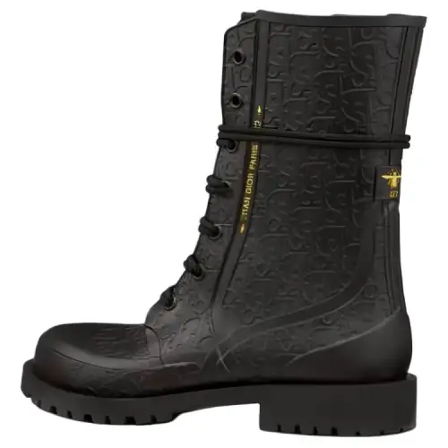 DIOR DiorCamp Ankle Boots Women's Black