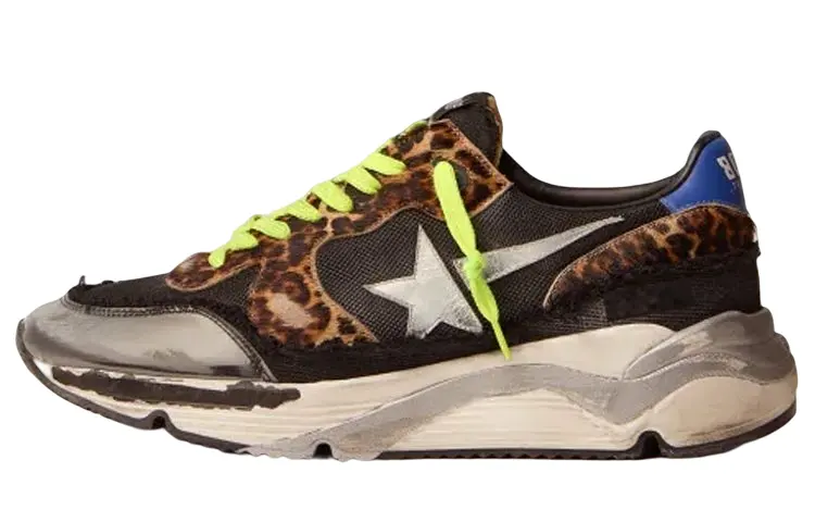Golden Goose Running Sole Athletic Shoes Low top Casual Shoes Women's Black