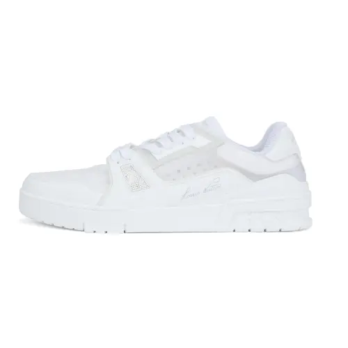 LOUIS VUITTON Trainer 37th America's Cup Low top Skateboard Shoes Unisex White