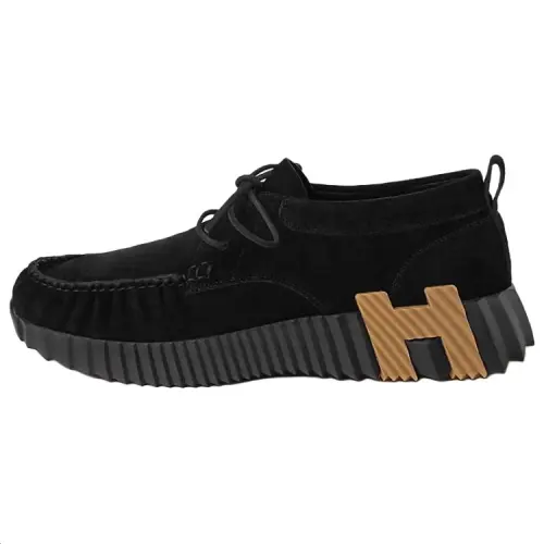 HERMES INCREASE Casual Shoes Men's Black