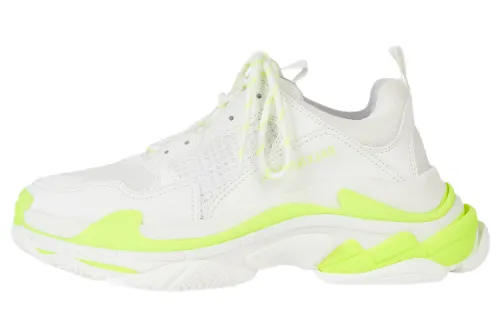 Balenciaga Triple S White Fluo Yellow Women's