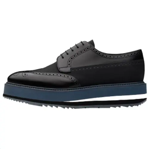 PRADA Men's Casual Shoes Men's Low Top Black