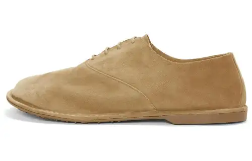 LOEWE Folio Suede Casual Shoes Men's Beige