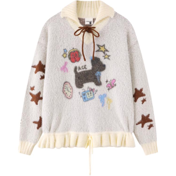 Cotton Gene Knitwear Women's Ecru Moderate — изображение 1