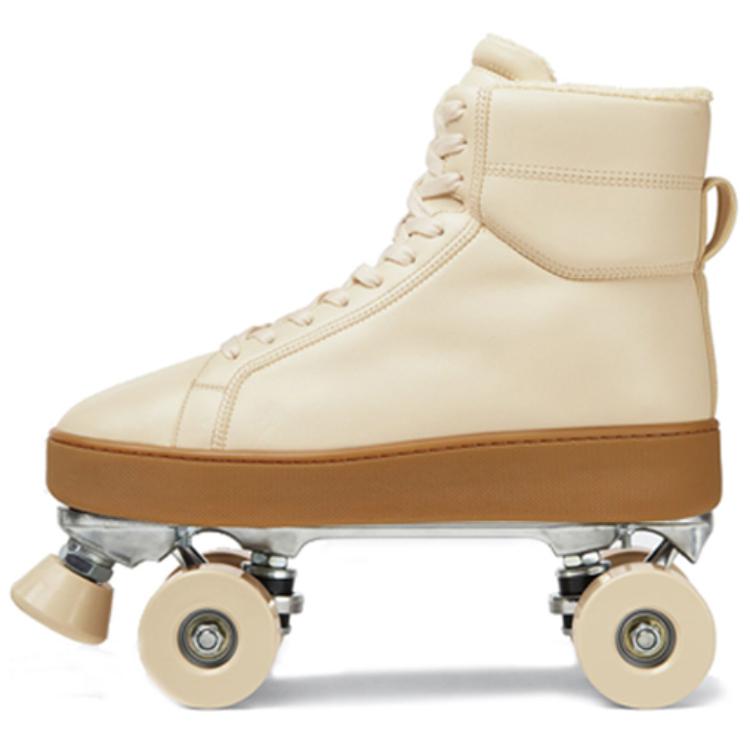 Bottega Veneta Quilt Rollers Cushioning, Wear Resistant High top Outdoor Shoes Men's Ecru