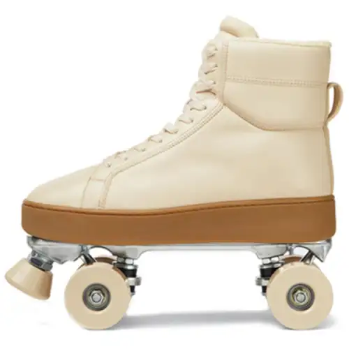 Bottega Veneta Quilt Rollers Cushioning, Wear Resistant High top Outdoor Shoes Men's Ecru