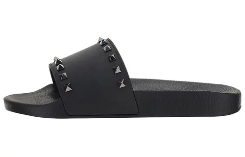 Valentino Rockstud Slide 'Black'
