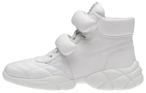 MIU MIU Matelassé Casual Shoes Women's White