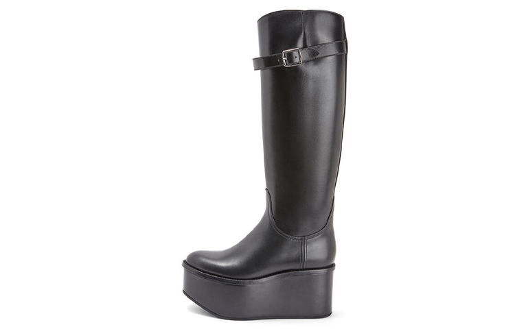 LOEWE Knee High Boots Women's Black