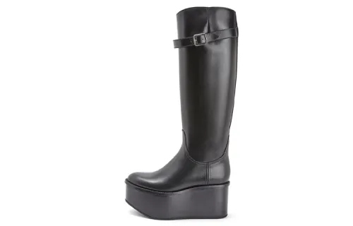 LOEWE Knee High Boots Women's Black