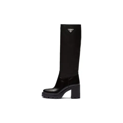 PRADA Re-Nylon Knee-high Boots